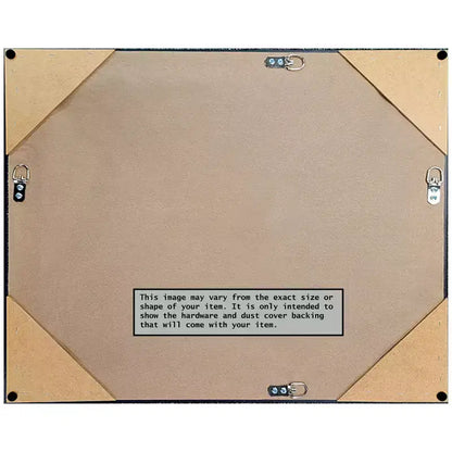 Specchio da parete trio 20" x 24" con cornice, bronzo anticato, cornice in polistirene smussato