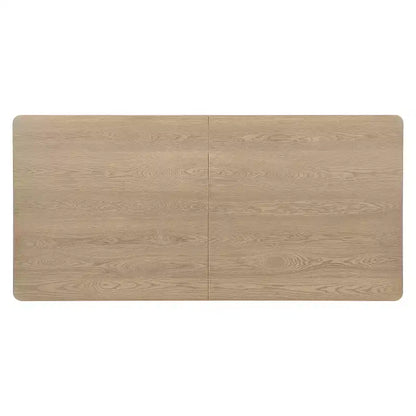 Tavolo da pranzo rettangolare oversize Tessa Modern 8 posti 213 cm con base a piedistallo