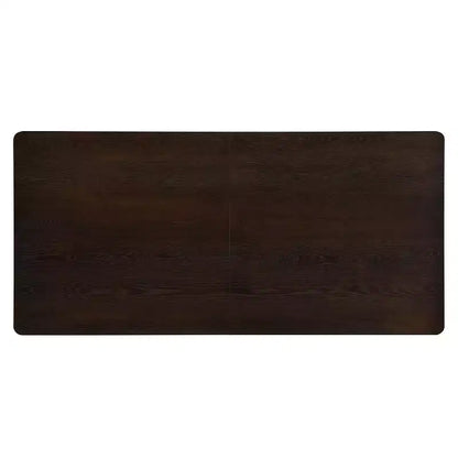 Tavolo da pranzo rettangolare oversize Tessa Modern 8 posti 213 cm con base a piedistallo