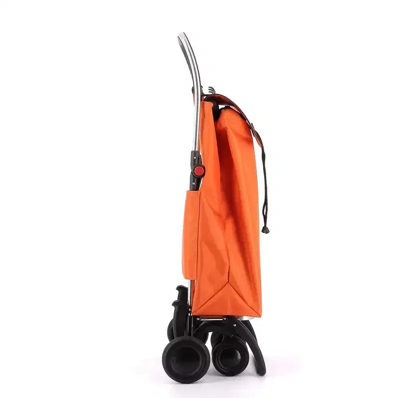 Carrello per la spesa pieghevole con ruote, carrello della spesa leggero e pieghevole per il mercato o i viaggi