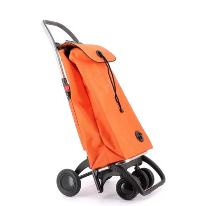 Carrello per la spesa pieghevole con ruote, carrello della spesa leggero e pieghevole per il mercato o i viaggi