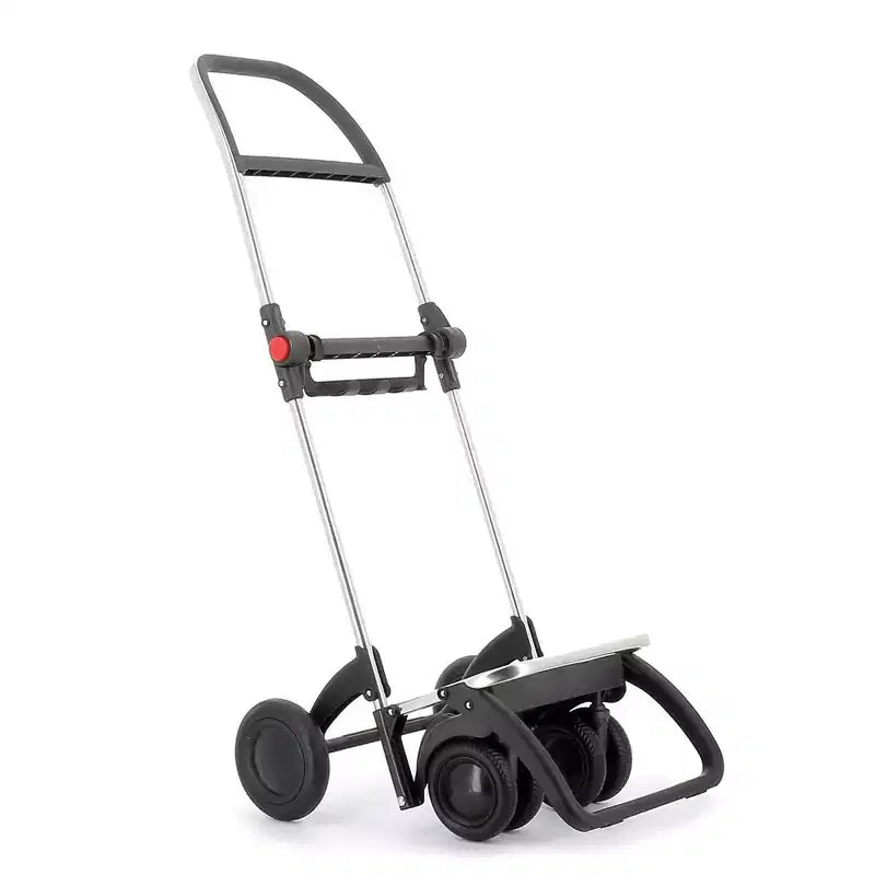 Carrello per la spesa pieghevole con ruote, carrello della spesa leggero e pieghevole per il mercato o i viaggi